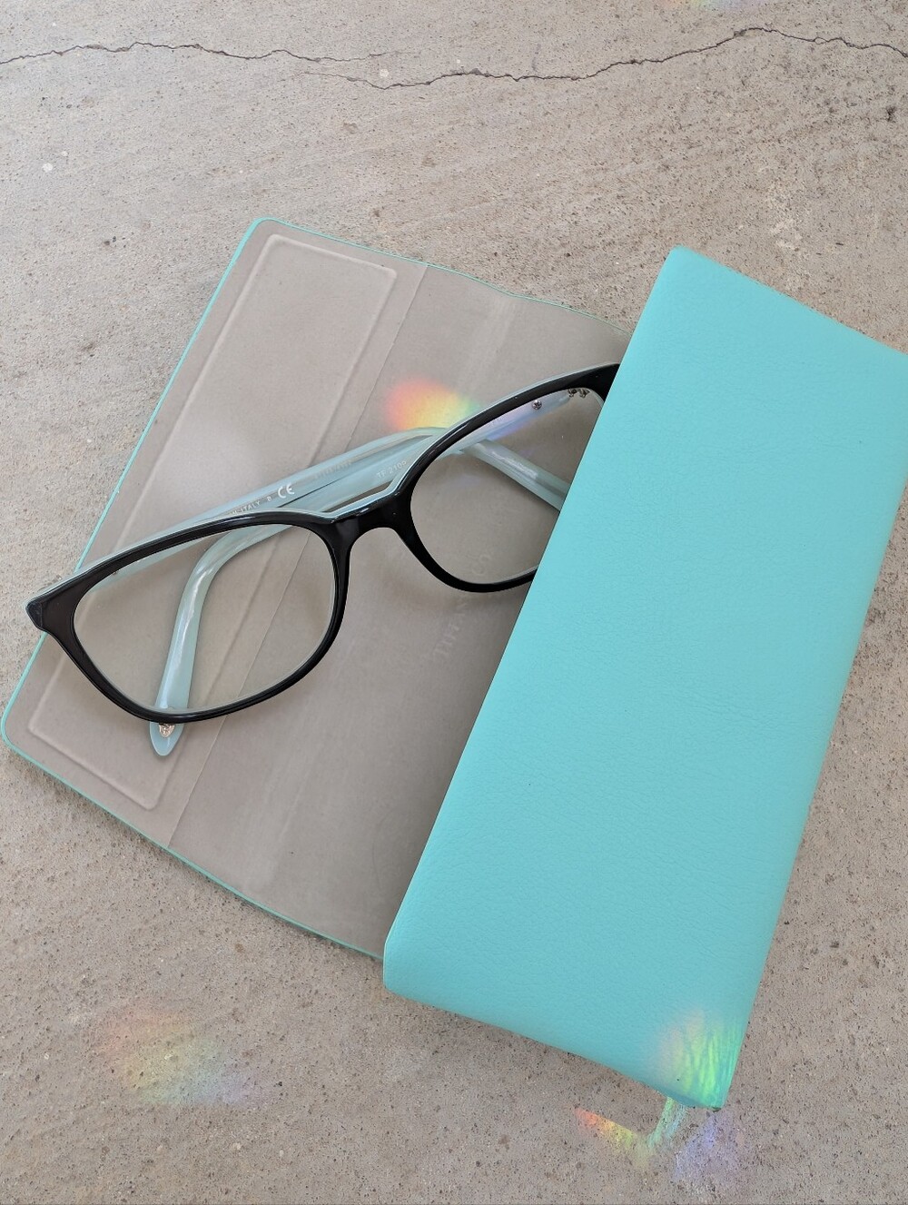 Tiffany & Co. TF2109 HB Cat Eye Eyeglass Frames Only 53-17-140 with Case